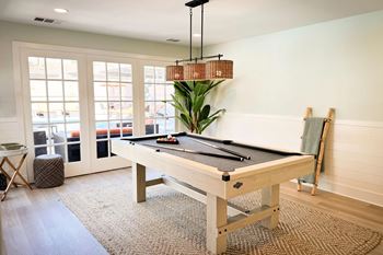Billiard/pool table room
